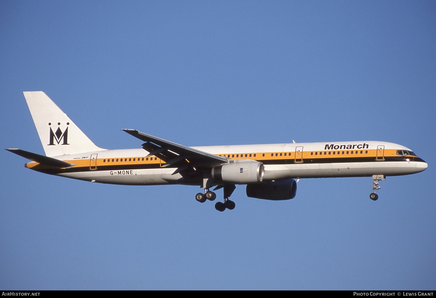 Aircraft Photo of G-MONE | Boeing 757-2T7 | Monarch Airlines | AirHistory.net #234952