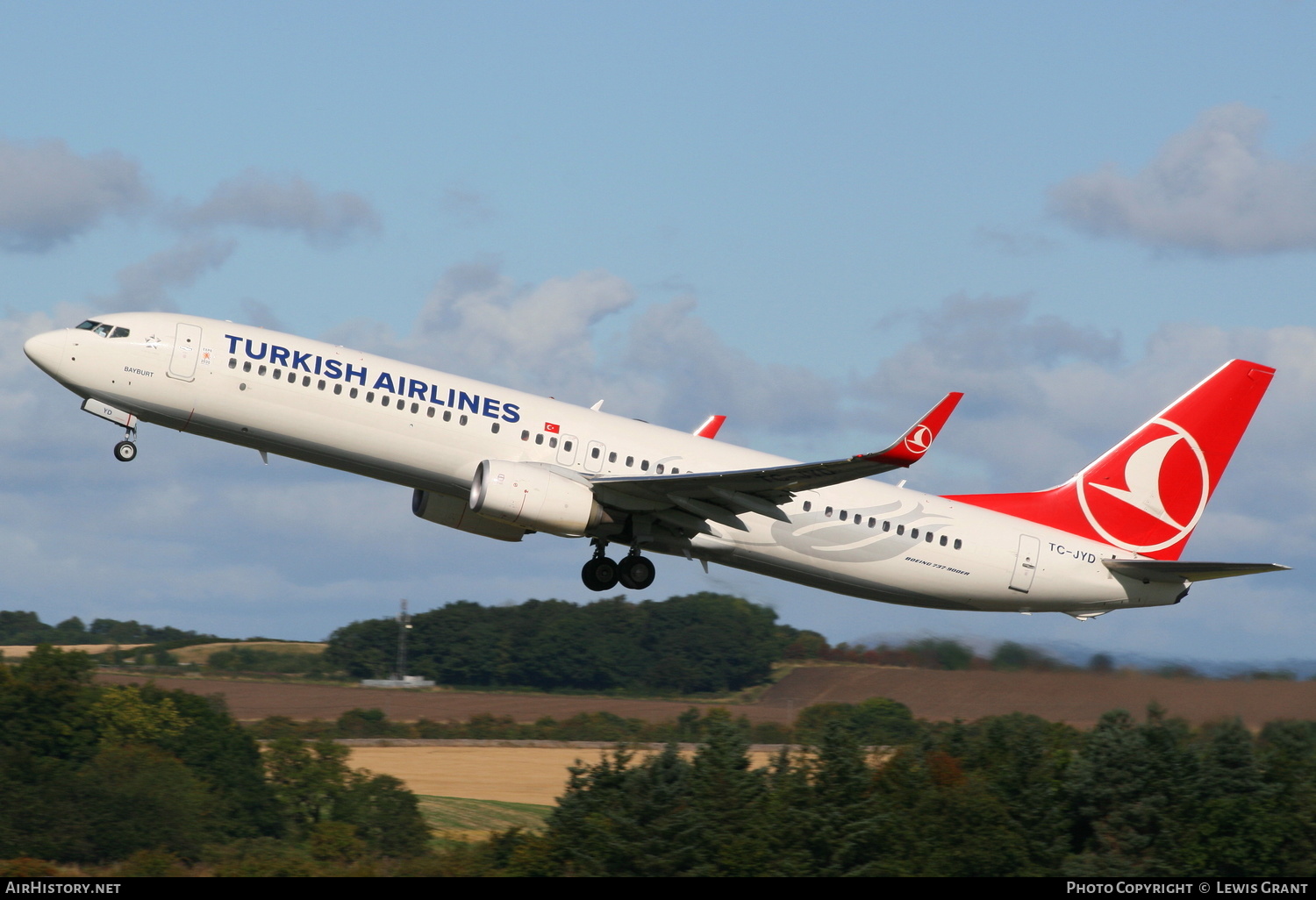 Aircraft Photo of TC-JYD | Boeing 737-9F2/ER | Turkish Airlines | AirHistory.net #234956