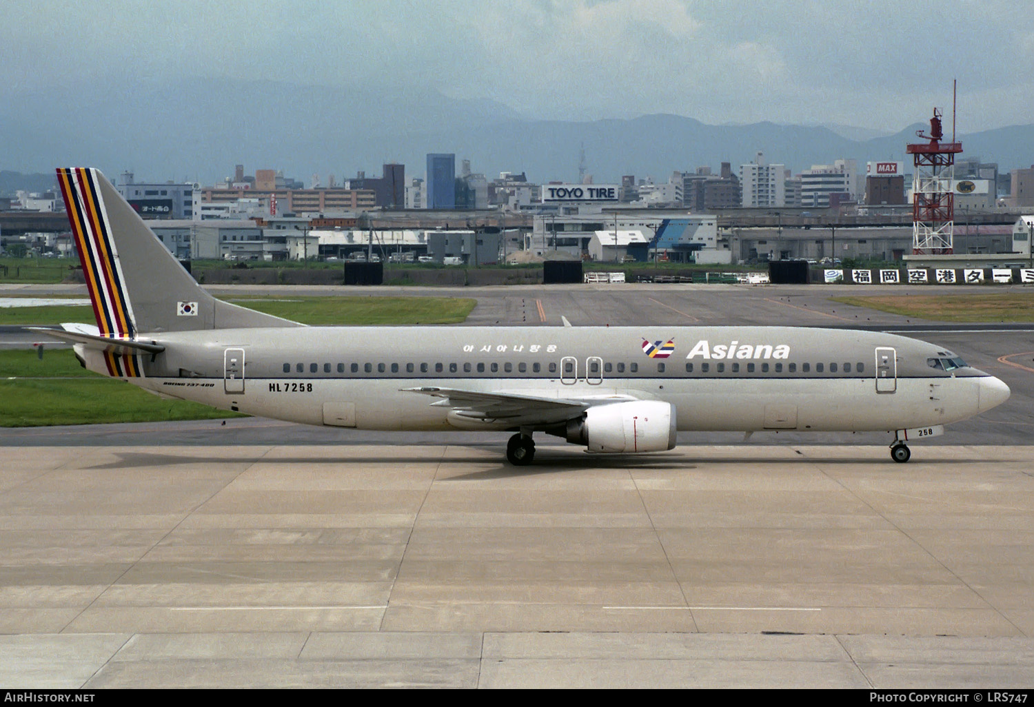 Aircraft Photo of HL7258 | Boeing 737-4Y0 | Asiana Airlines | AirHistory.net #234957