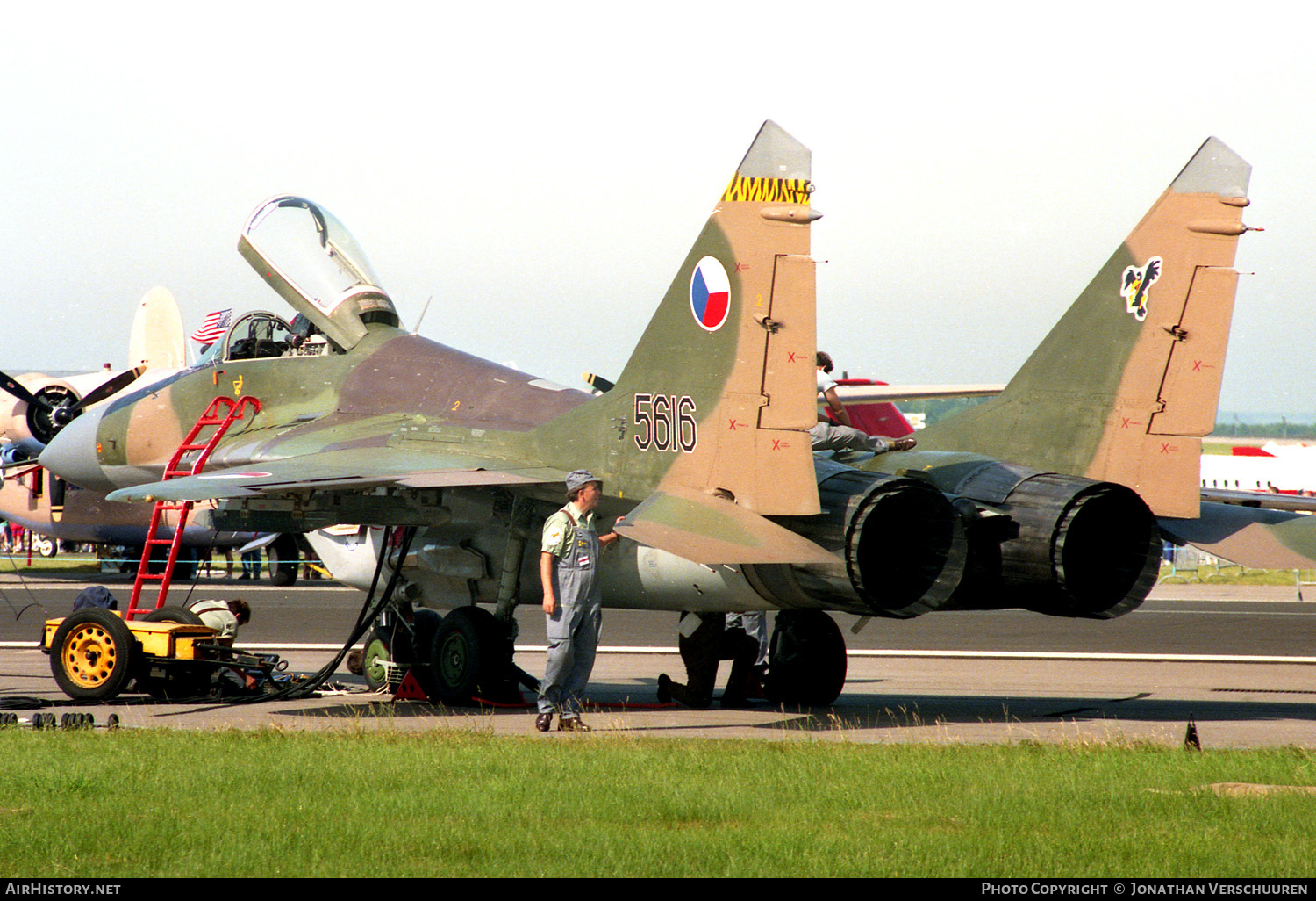 Aircraft Photo of 5616 | Mikoyan-Gurevich MiG-29A (9-12A) | Czechoslovakia - Air Force | AirHistory.net #234967