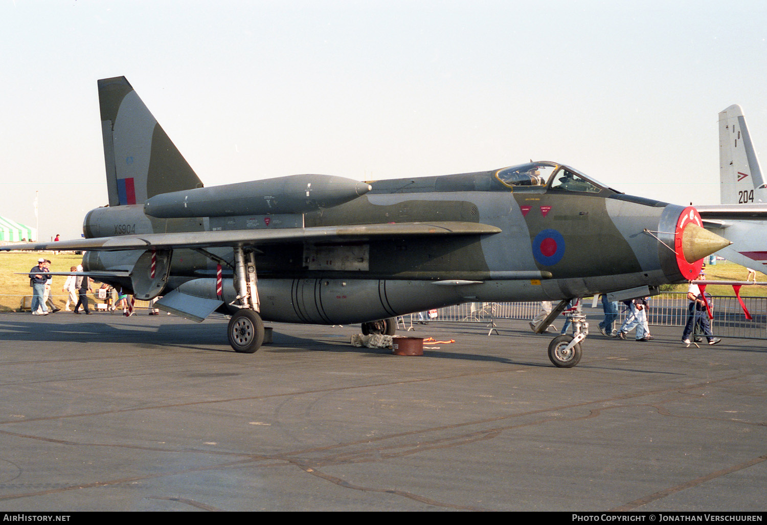 Aircraft Photo of XS904 | English Electric Lightning F6 | UK - Air Force | AirHistory.net #234968