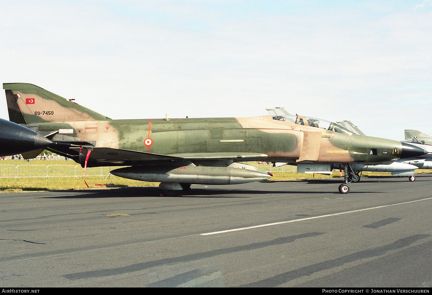 Aircraft Photo of 69-7459 | McDonnell Douglas RF-4E Phantom II | Turkey - Air Force | AirHistory.net #234970