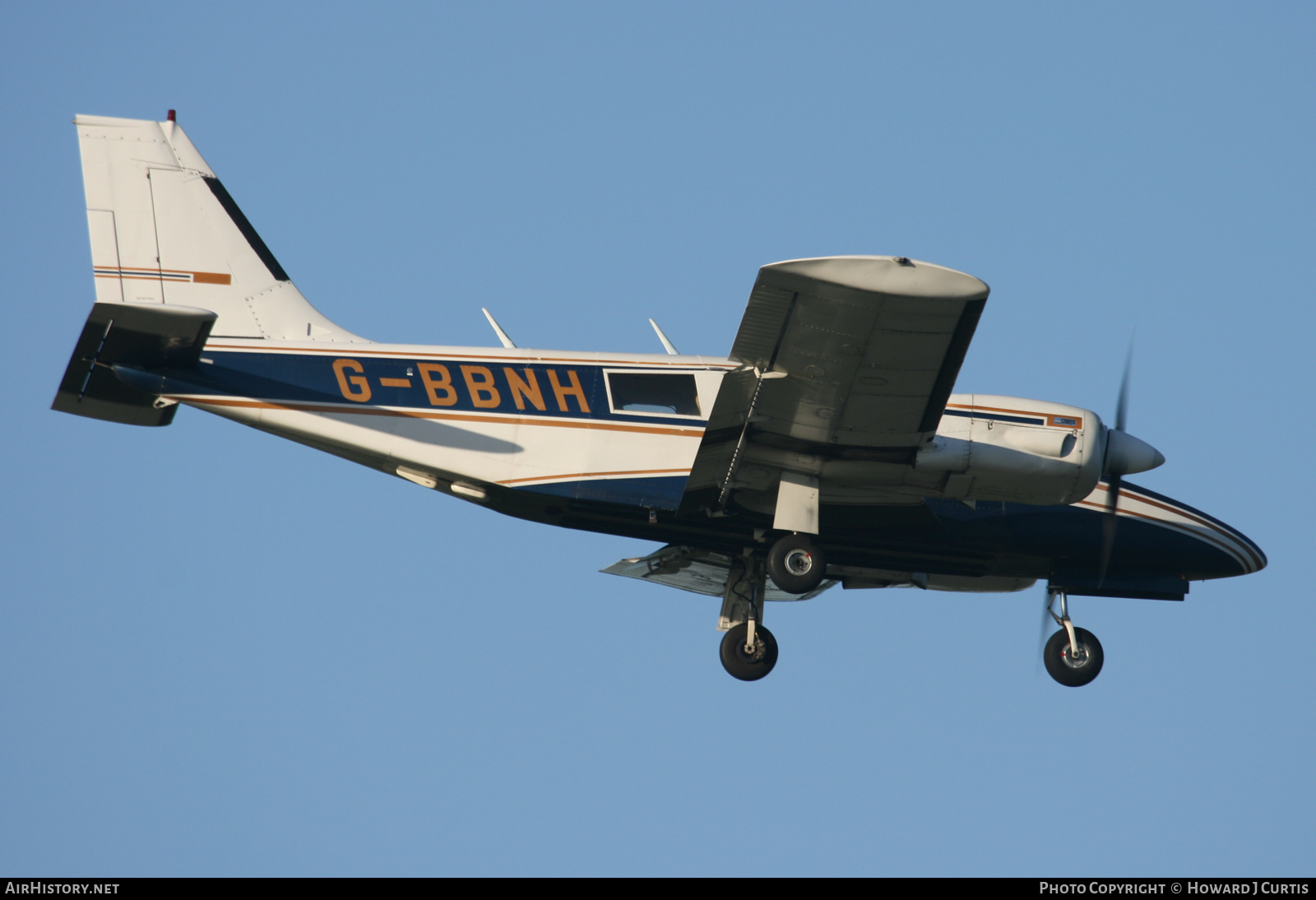 Aircraft Photo of G-BBNH | Piper PA-34-200 Seneca | AirHistory.net #234971