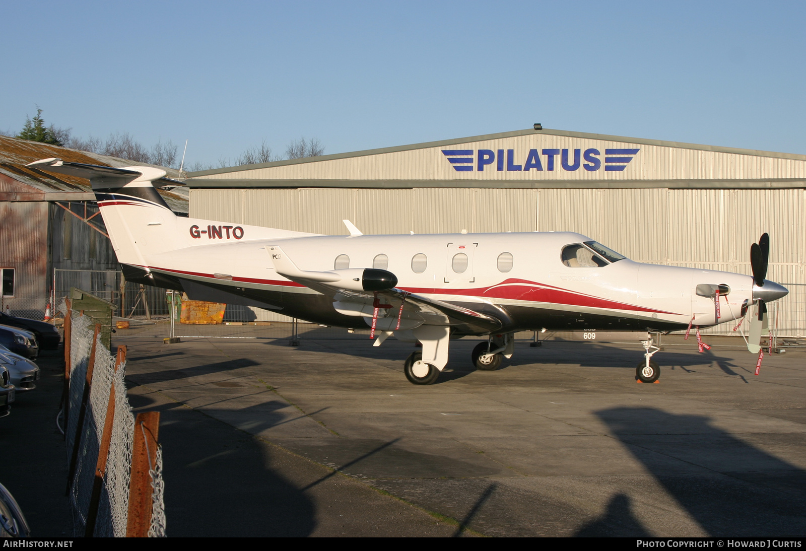 Aircraft Photo of G-INTO | Pilatus PC-12/45 | AirHistory.net #234975