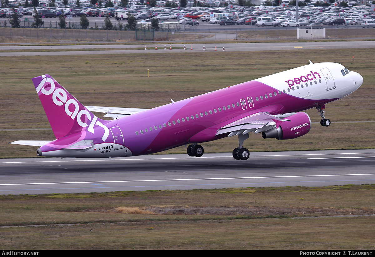 Aircraft Photo of F-WWIQ | Airbus A320-214 | Peach Aviation | AirHistory.net #234987