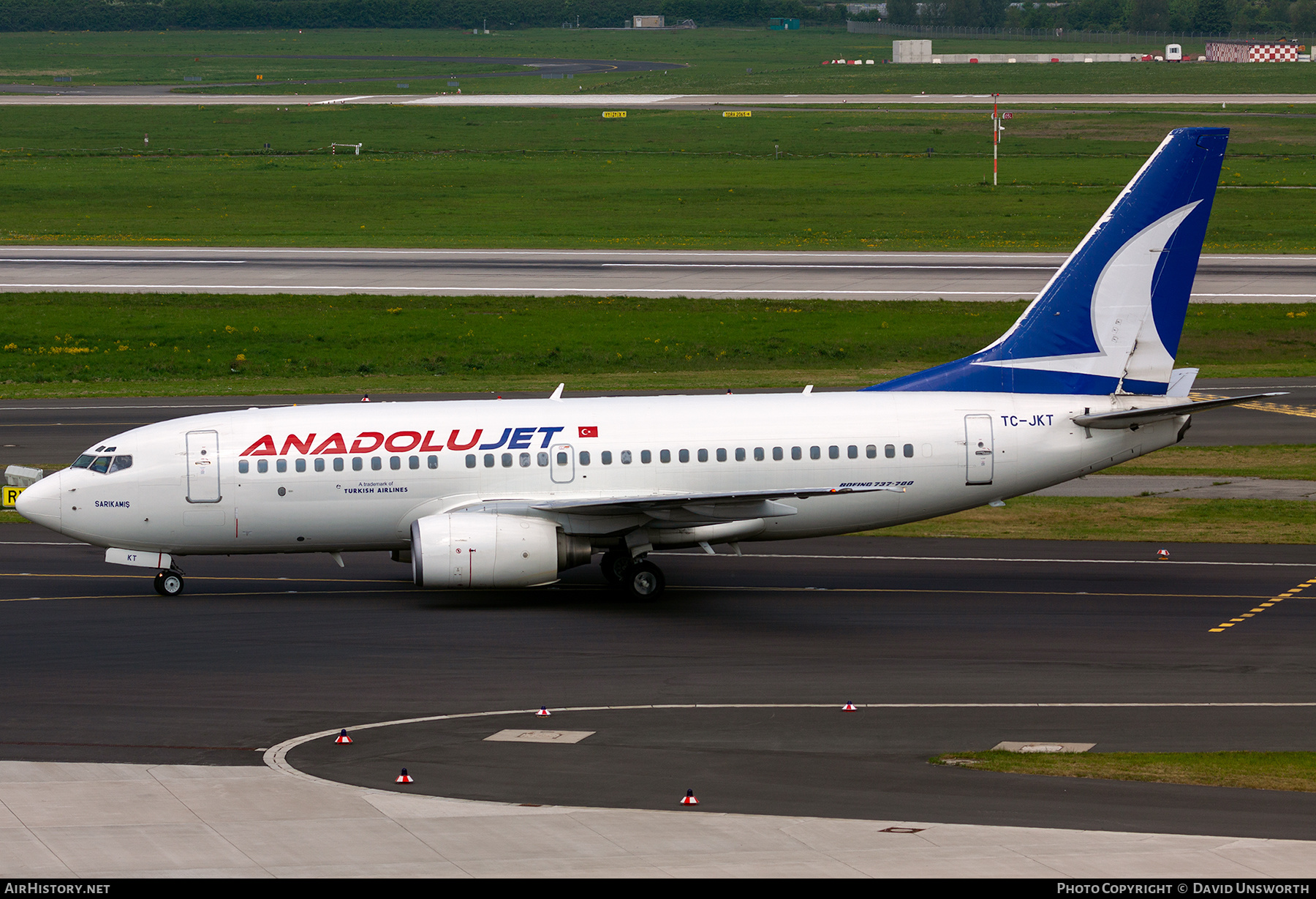 Aircraft Photo of TC-JKT | Boeing 737-73V | AnadoluJet | AirHistory.net #234988