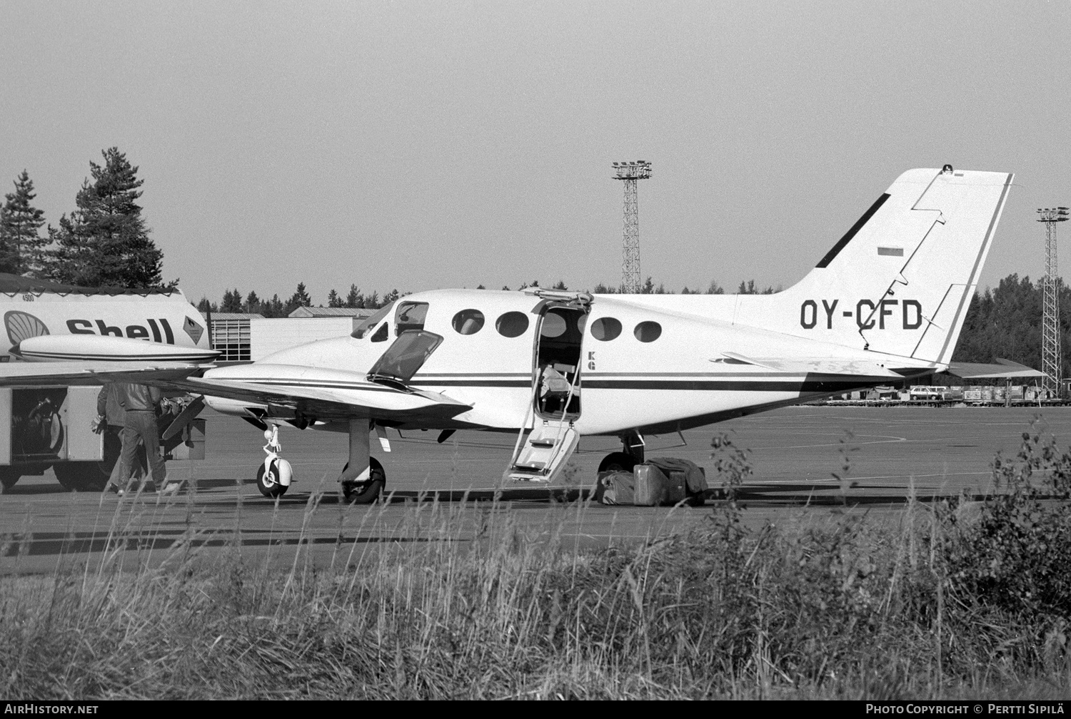 Aircraft Photo of OY-CFD | Cessna 414 | AirHistory.net #234993