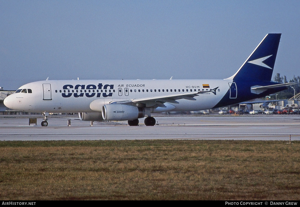 Aircraft Photo of HC-BUM | Airbus A320-232 | SAETA | AirHistory.net #235002