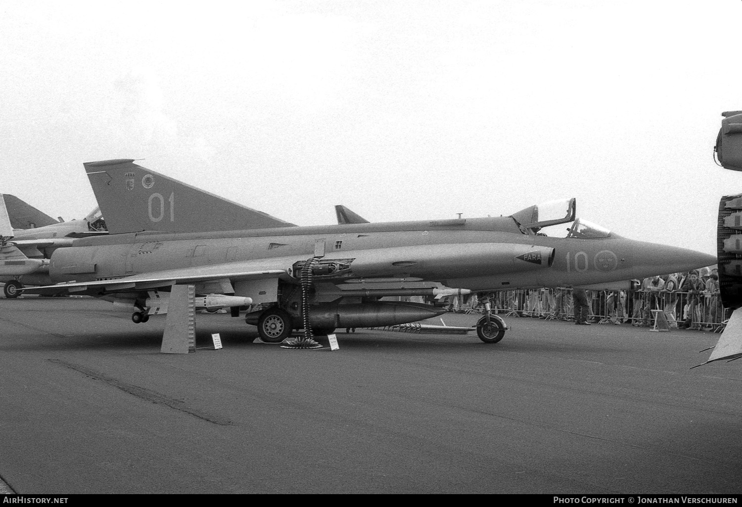 Aircraft Photo of 35601 | Saab J35J Draken | Sweden - Air Force | AirHistory.net #235019