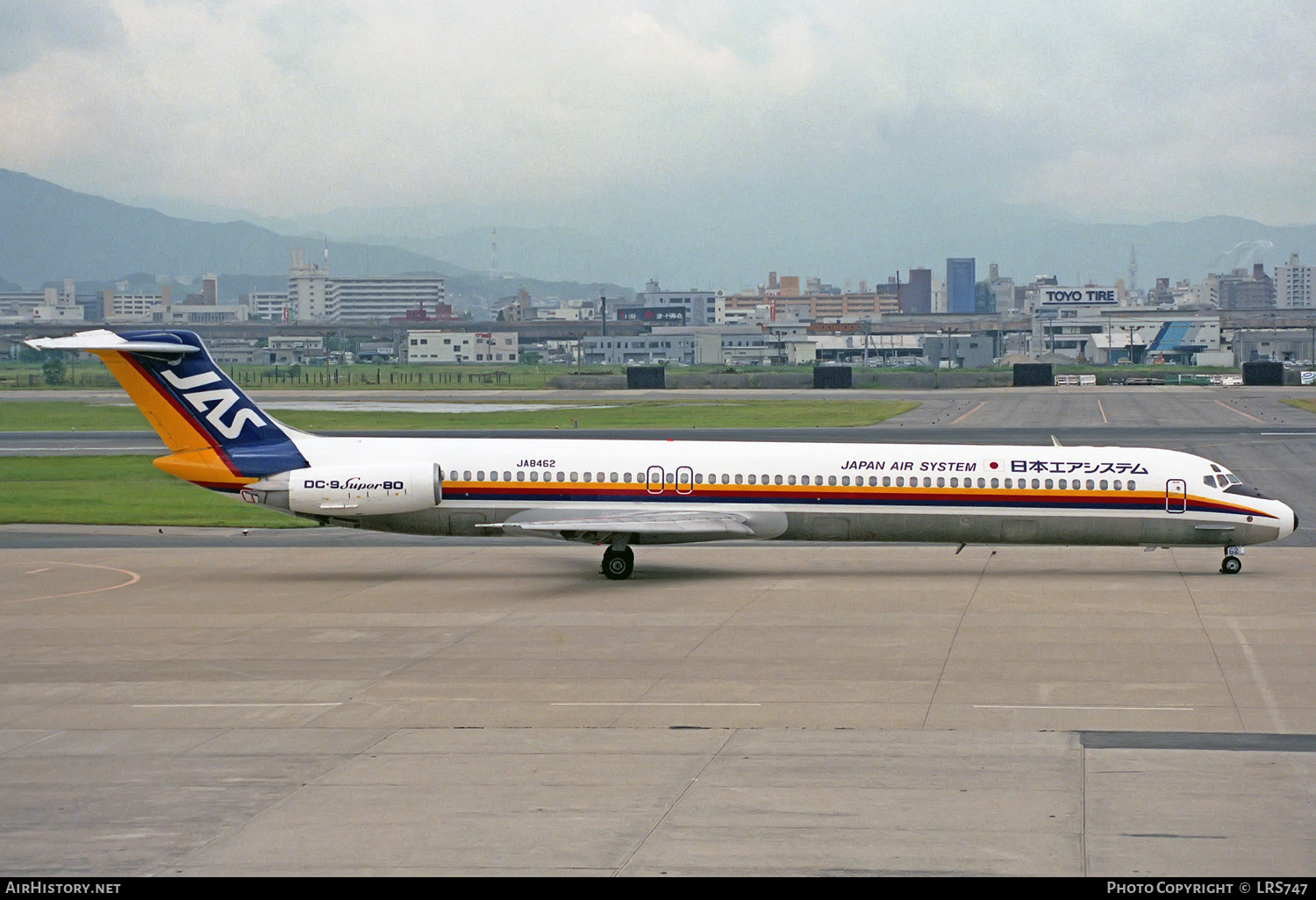 Aircraft Photo of JA8462 | McDonnell Douglas MD-81 (DC-9-81) | Japan Air System - JAS | AirHistory.net #235020