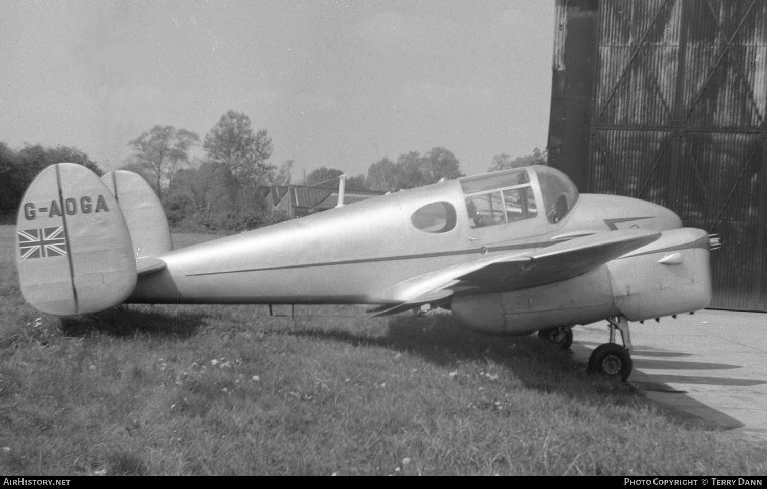 Aircraft Photo of G-AOGA | MIles M.75 Aries 1 | AirHistory.net #235036