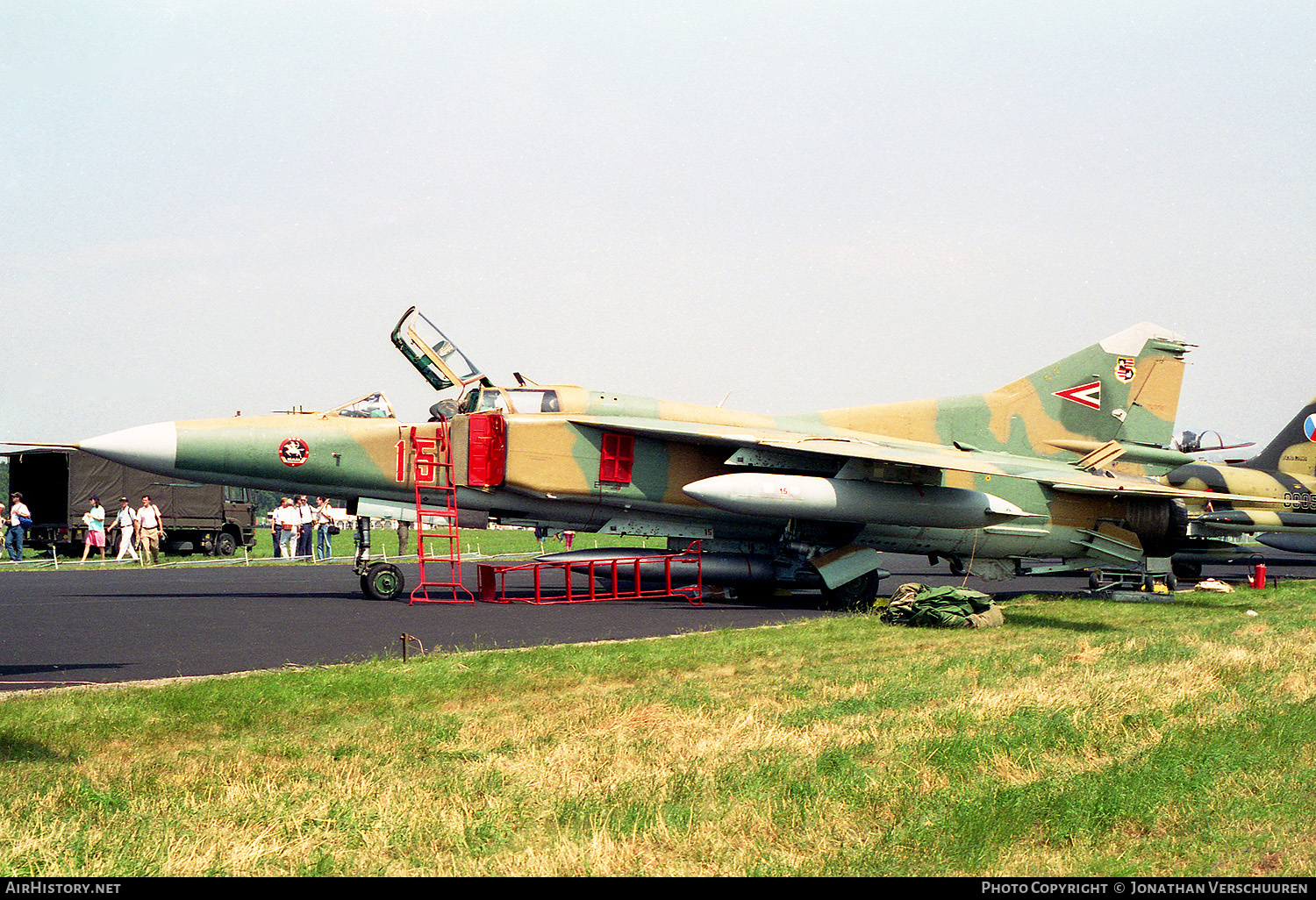 Aircraft Photo of 15 | Mikoyan-Gurevich MiG-23UB | Hungary - Air Force | AirHistory.net #235038