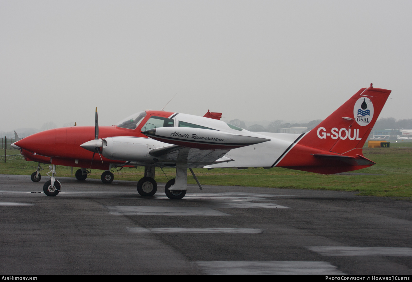Aircraft Photo of G-SOUL | Cessna 310R | OSRL - Oil Spill Response Ltd. | AirHistory.net #235056