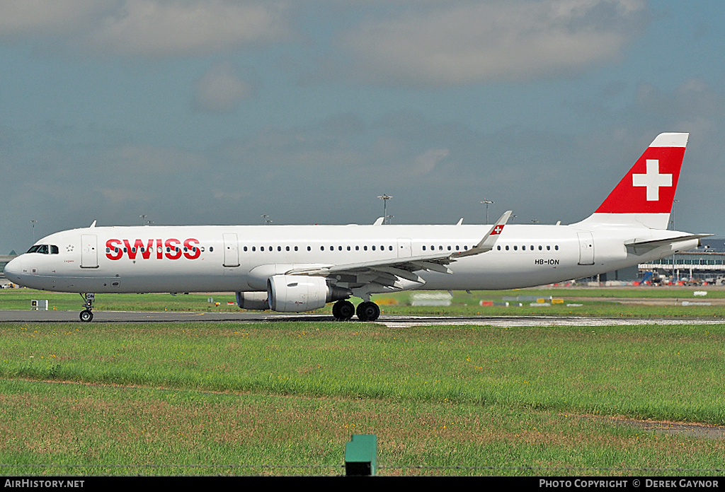 Aircraft Photo of HB-ION | Airbus A321-212 | Swiss International Air Lines | AirHistory.net #235062