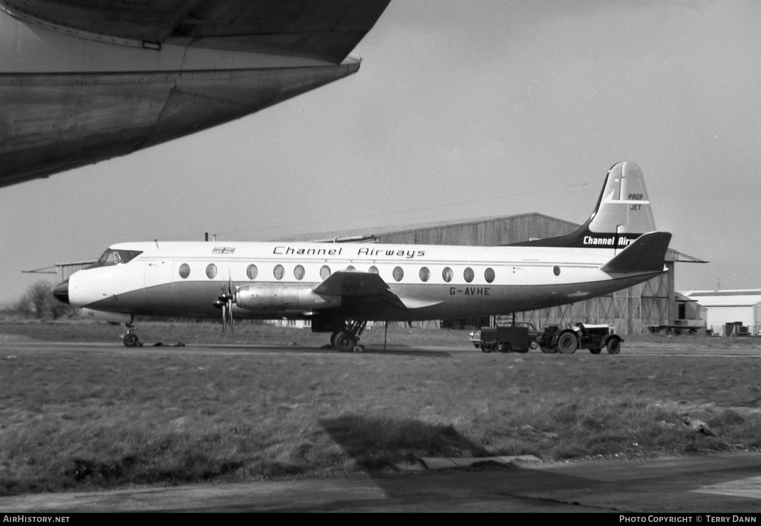 Aircraft Photo of G-AVHE | Vickers 812 Viscount | Channel Airways | AirHistory.net #235076