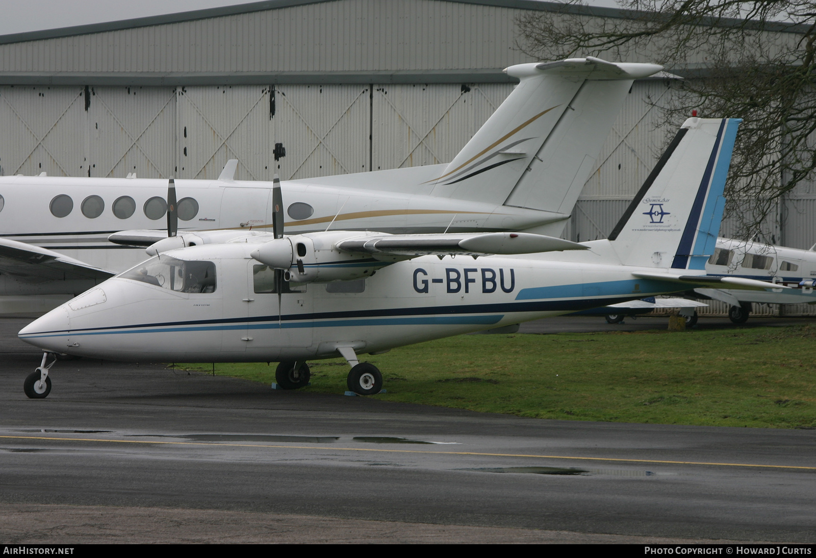 Aircraft Photo of G-BFBU | Partenavia P-68B Victor | Geminair Services | AirHistory.net #235090