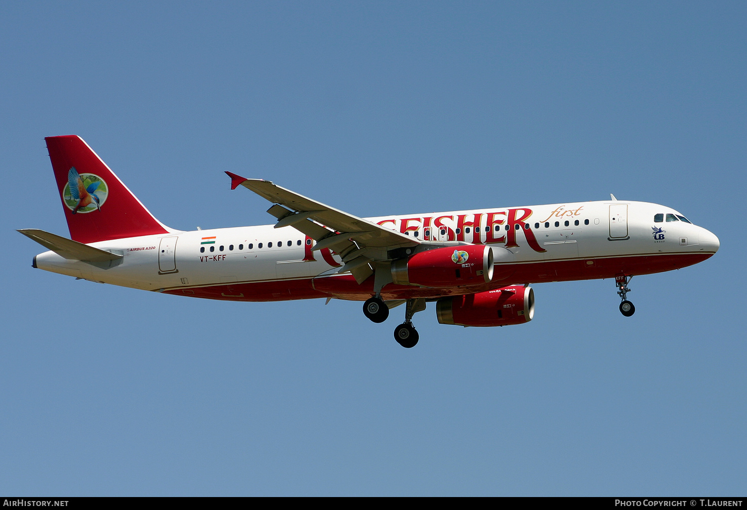 Aircraft Photo of VT-KFF | Airbus A320-232 | Kingfisher Airlines | AirHistory.net #235099