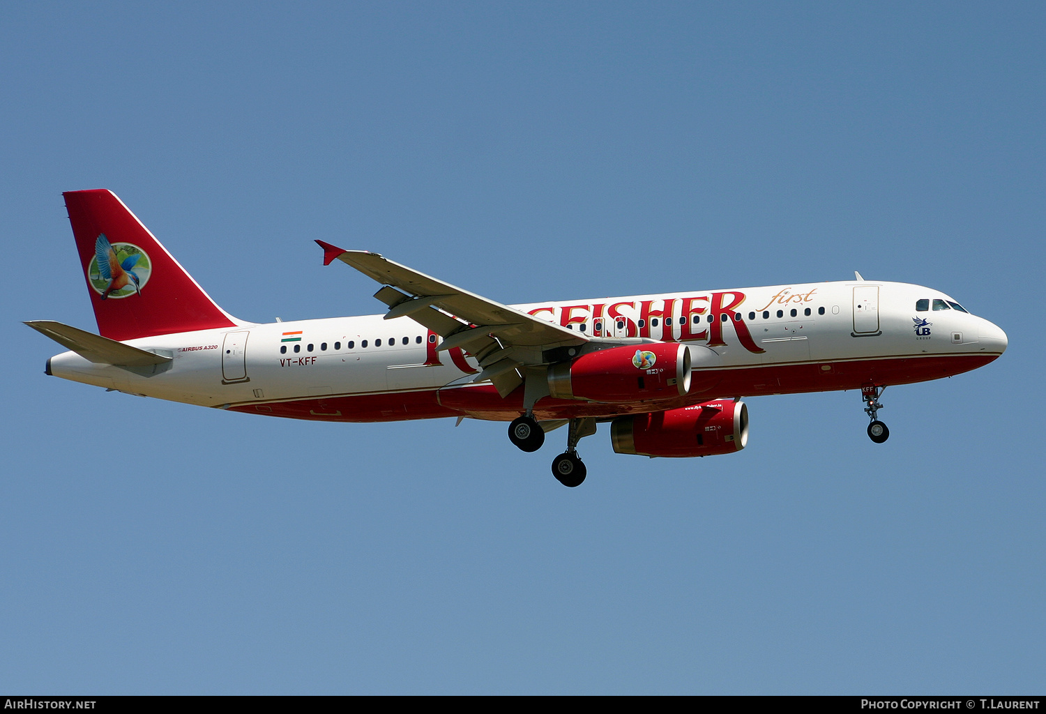 Aircraft Photo of VT-KFF | Airbus A320-232 | Kingfisher Airlines | AirHistory.net #235099