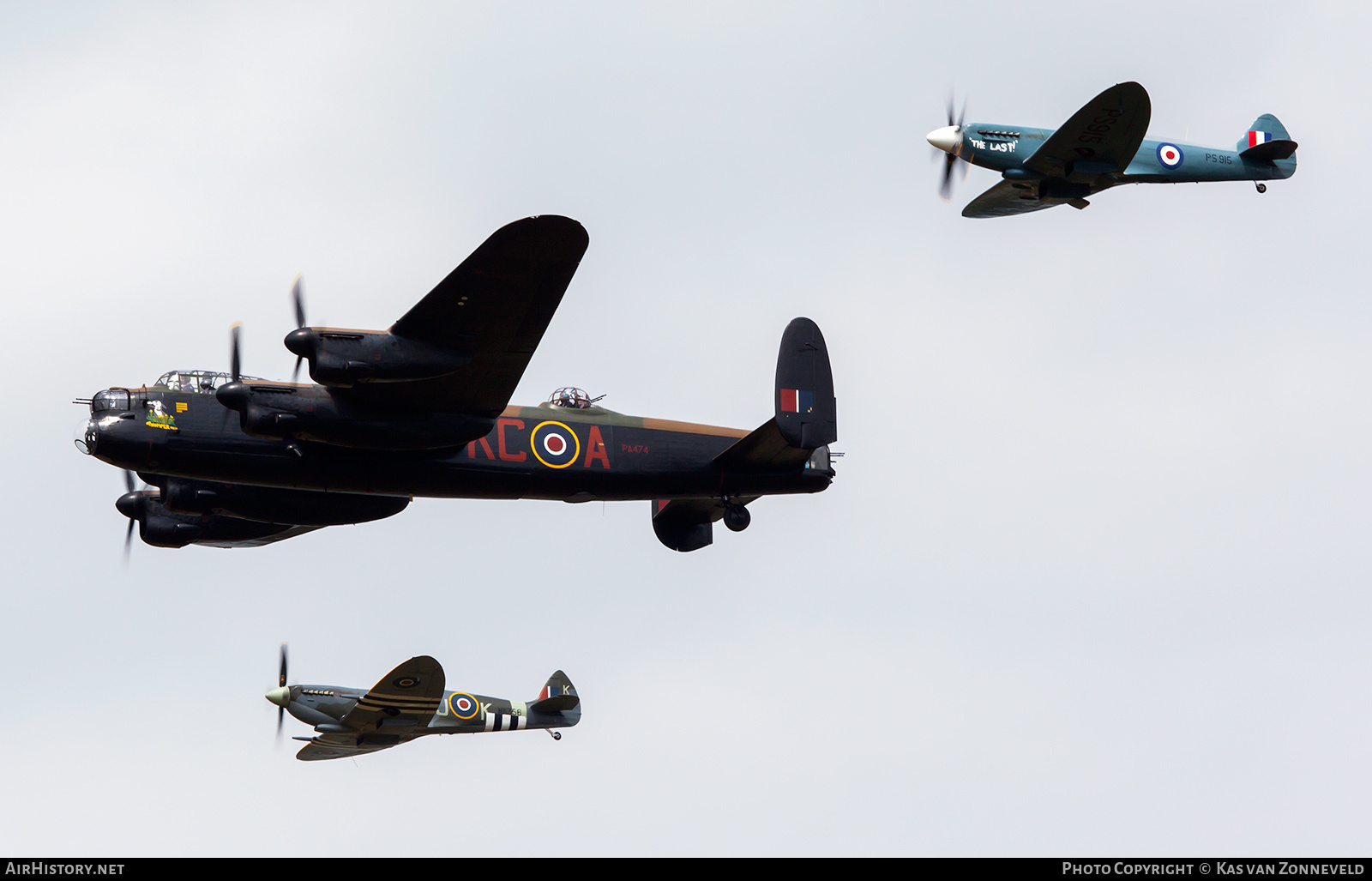 Aircraft Photo of PS915 | Supermarine 389 Spitfire PR19 | UK - Air Force | AirHistory.net #235115