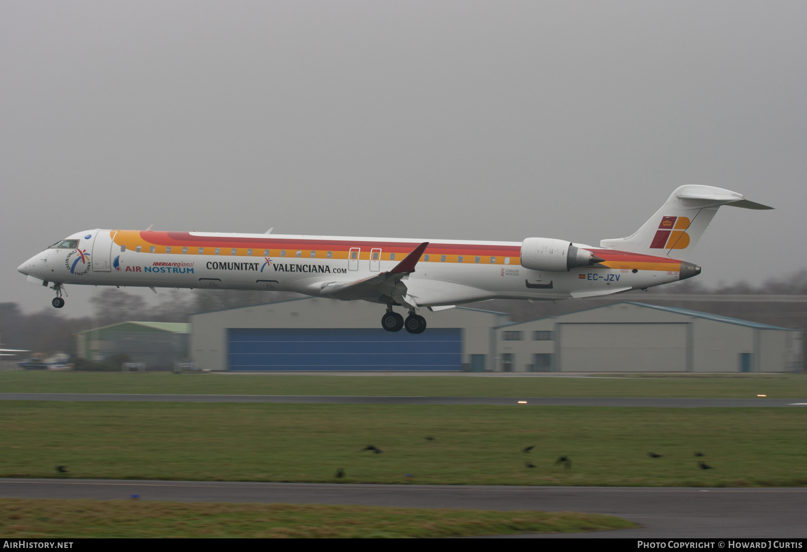 Aircraft Photo of EC-JZV | Bombardier CRJ-900 (CL-600-2D24) | Iberia Regional | AirHistory.net #235126