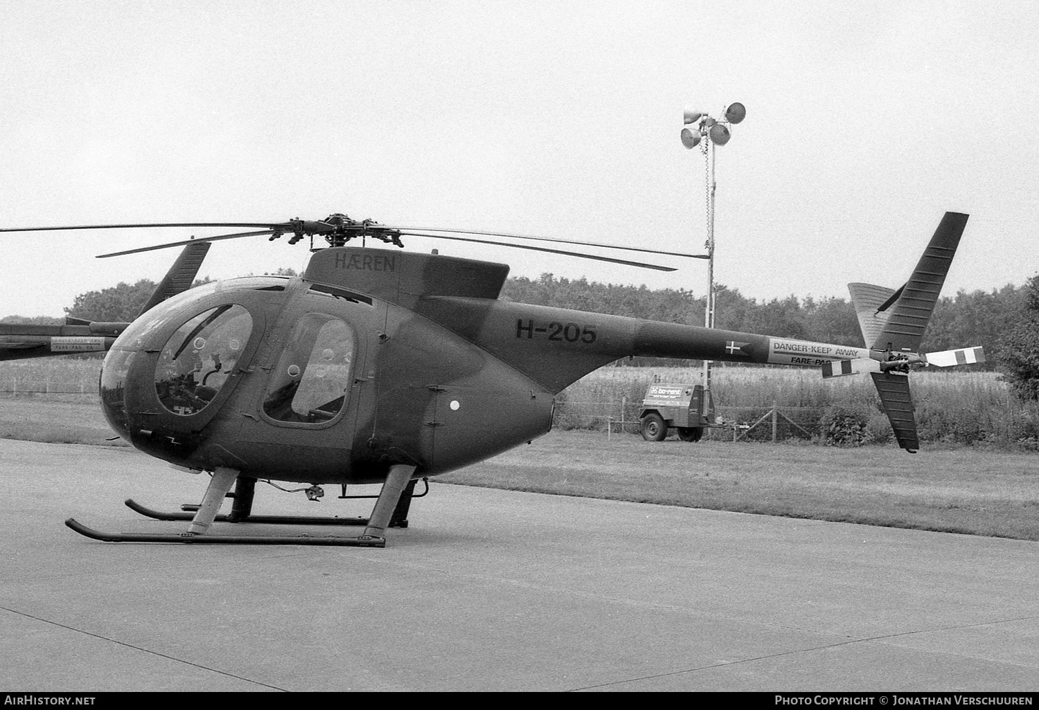 Aircraft Photo of H-205 | Hughes 500M (369HM) | Denmark - Army | AirHistory.net #235137