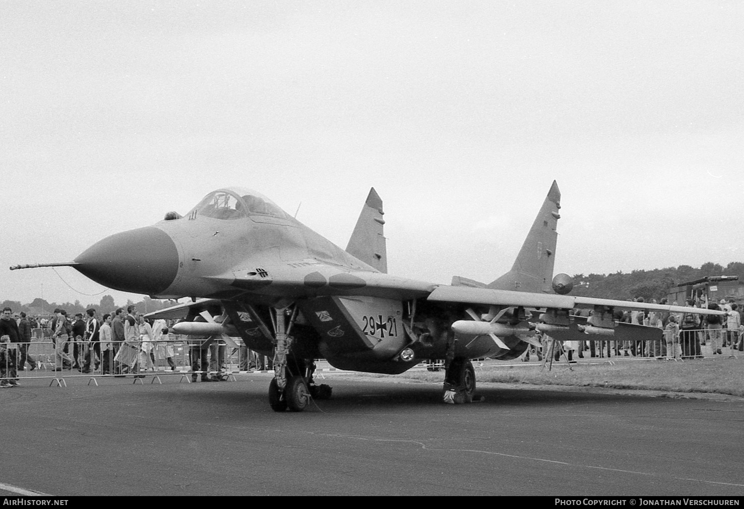 Aircraft Photo of 2901 | Mikoyan-Gurevich MiG-29G (9-12A) | Germany - Air Force | AirHistory.net #235150