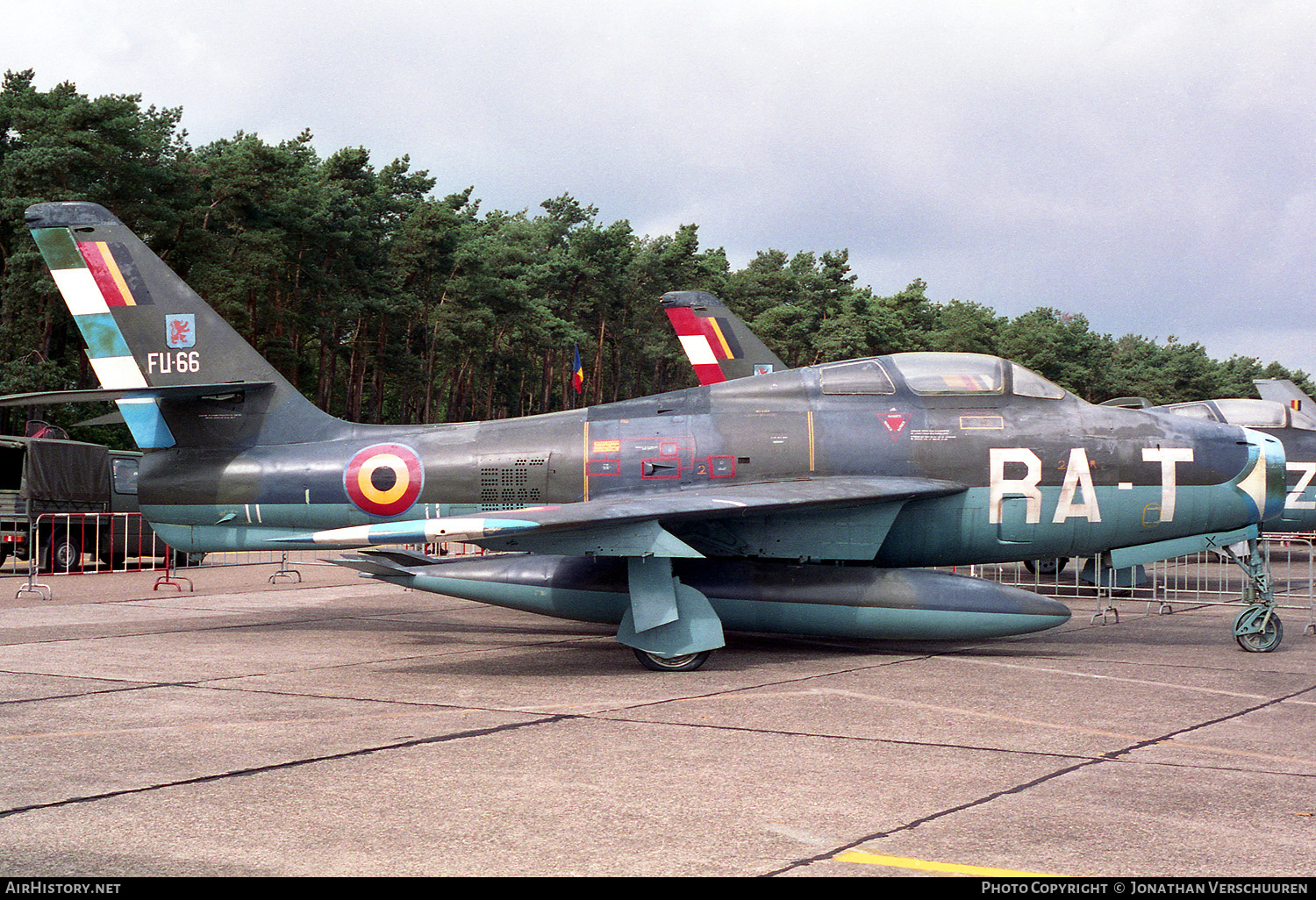 Aircraft Photo of FU66 | Republic F-84F Thunderstreak | Belgium - Air Force | AirHistory.net #235153