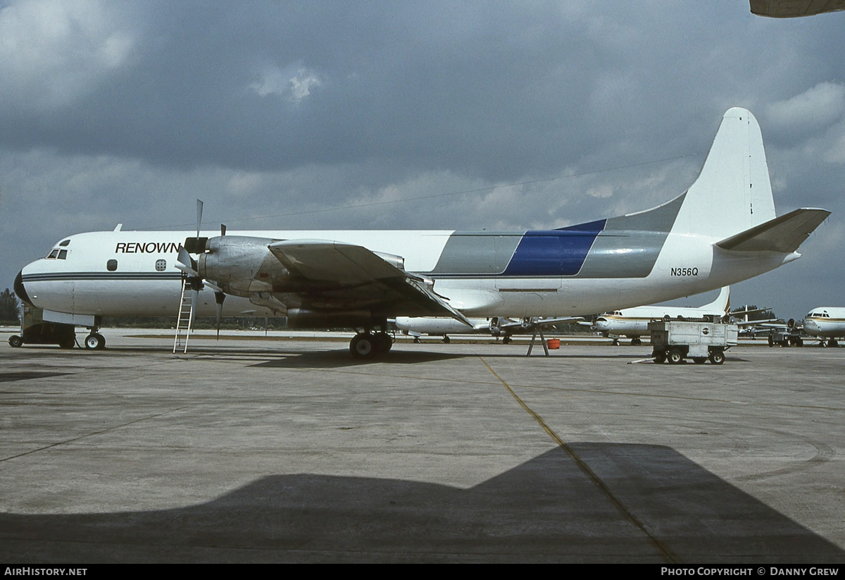 Aircraft Photo of N356Q | Lockheed L-188A(F) Electra | Renown Aviation | AirHistory.net #235158