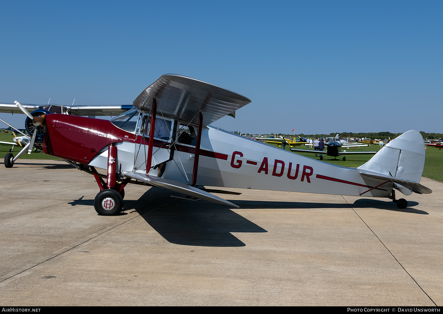 Aircraft Photo of G-ADUR | De Havilland D.H. 87B Hornet Moth | AirHistory.net #235166