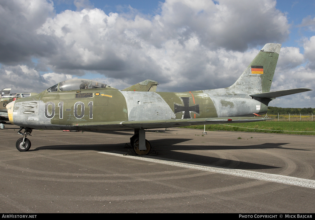 Aircraft Photo of 0101 | Canadair CL-13B Sabre 6 | Germany - Air Force | AirHistory.net #235179