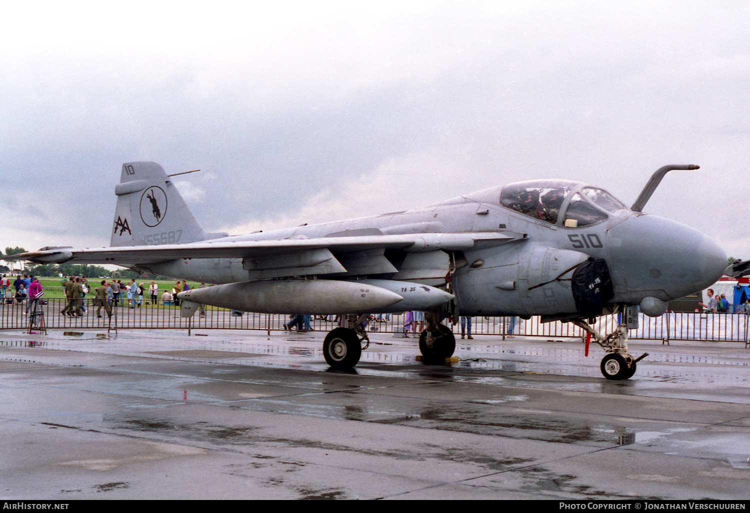 Aircraft Photo of 155687 | Grumman A-6E Intruder (G-128) | USA - Navy | AirHistory.net #235189