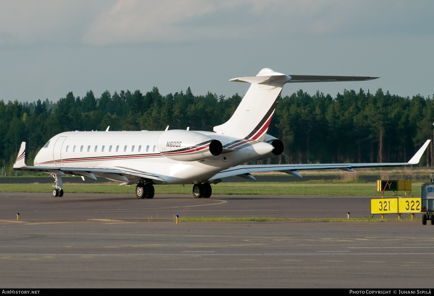 Aircraft Photo of N160QS | Bombardier Global 6000 (BD-700-1A10) | AirHistory.net #235191