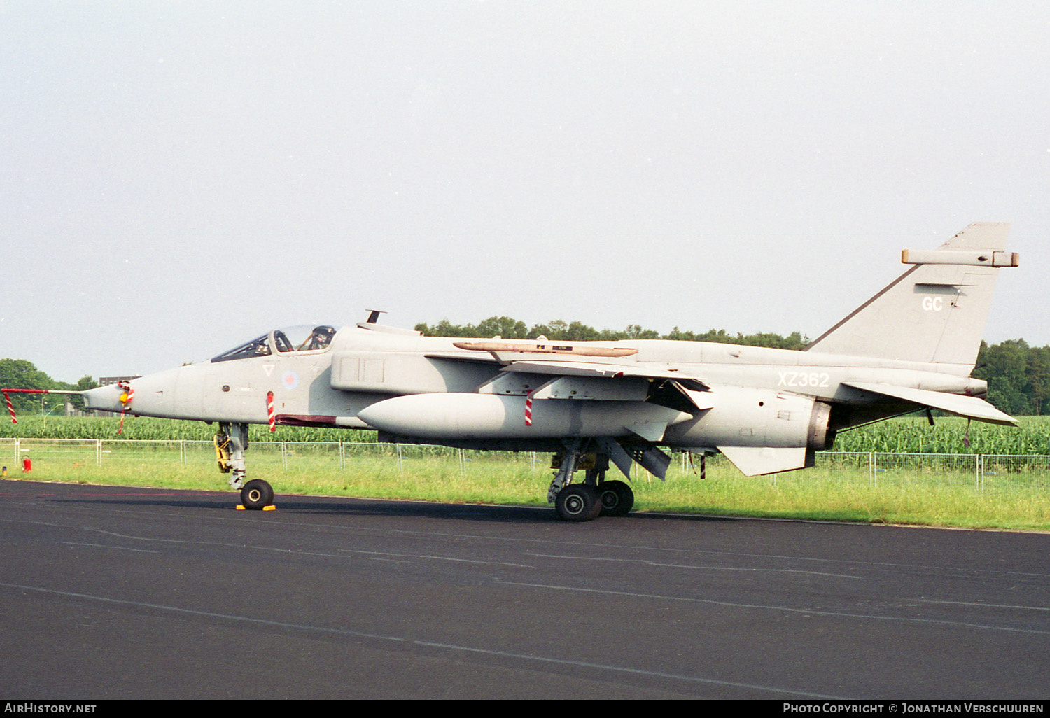 Aircraft Photo of XZ362 | Sepecat Jaguar GR1A | UK - Air Force | AirHistory.net #235192