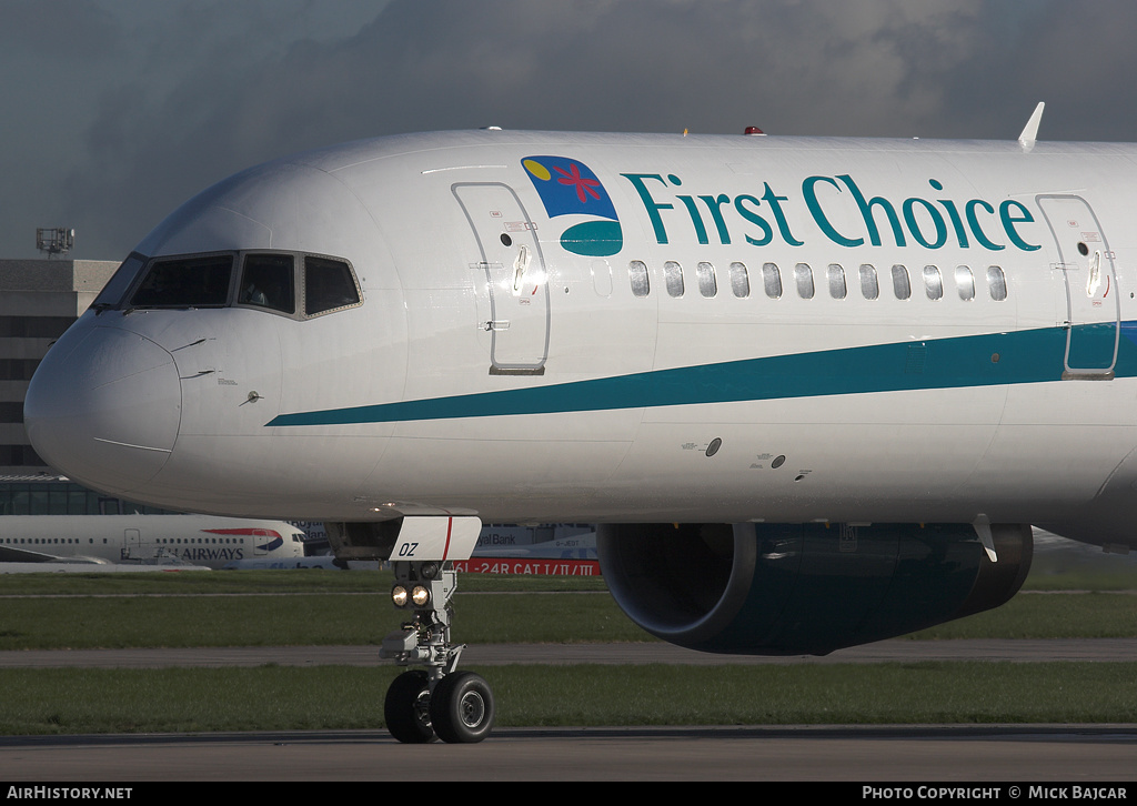 Aircraft Photo of G-OOOZ | Boeing 757-236 | First Choice Airways | AirHistory.net #235211