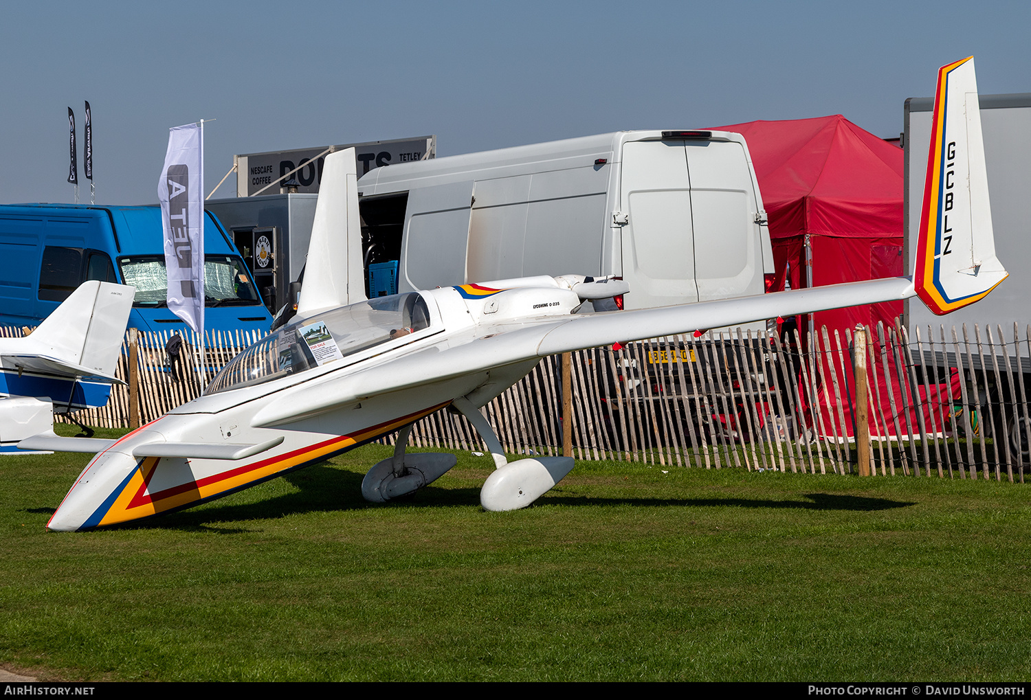 Aircraft Photo of G-CBLZ | Rutan 61 Long-EZ | AirHistory.net #235212