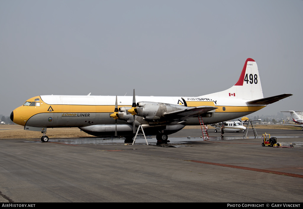 Aircraft Photo of C-FDTH | Lockheed L-188A(F) Electra | Air Spray | AirHistory.net #235221