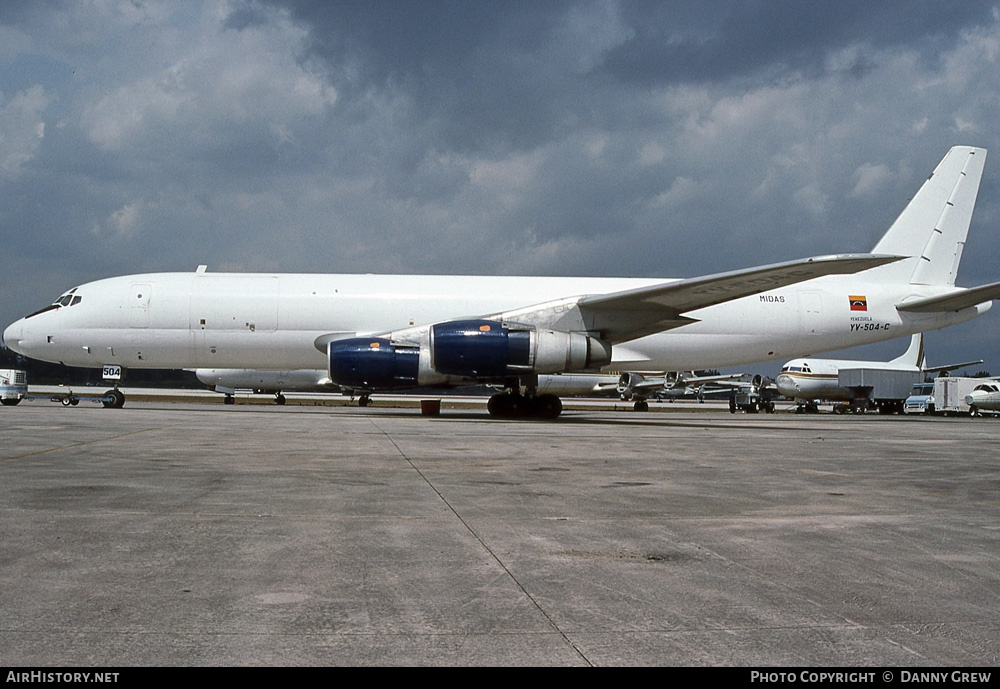 Aircraft Photo of YV-504-C | Douglas DC-8-54F | Midas Airlines | AirHistory.net #235226