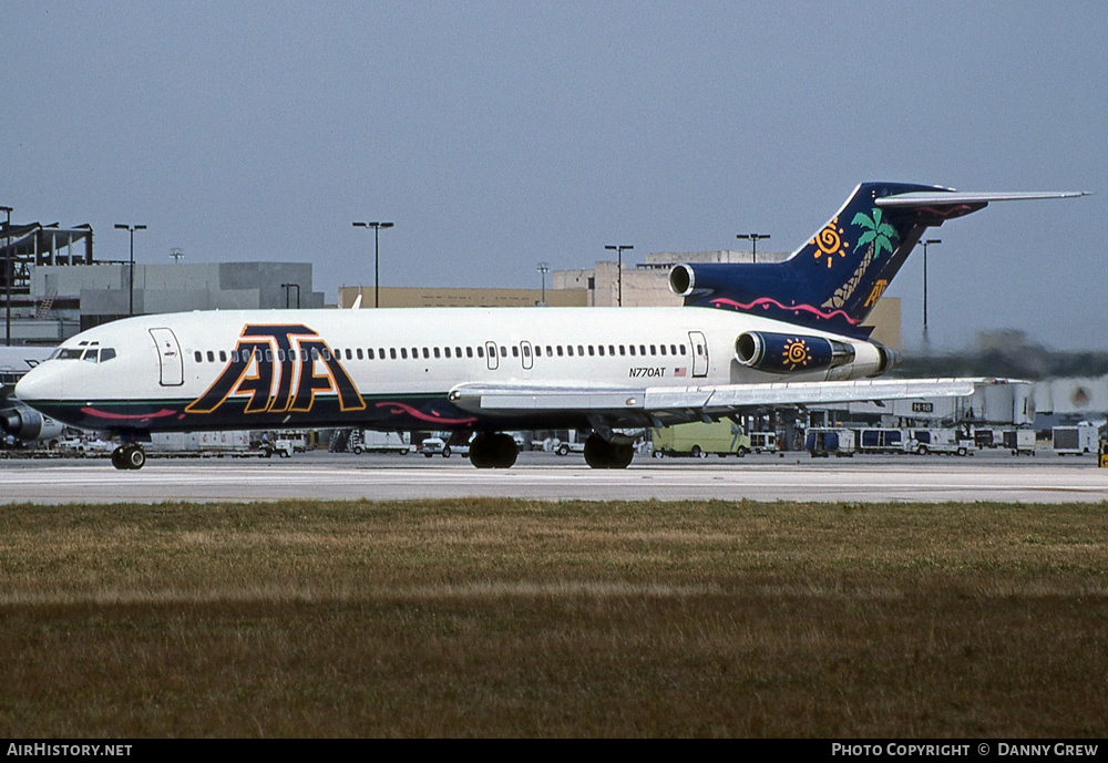 Aircraft Photo of N770AT | Boeing 727-2B7 | American Trans Air - ATA | AirHistory.net #235236
