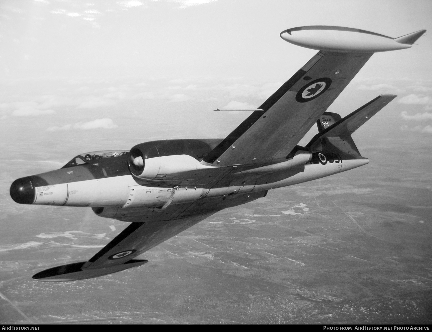 Aircraft Photo of 18331 | Avro Canada CF-100 Canuck Mk.4B | Canada - Air Force | AirHistory.net #235241