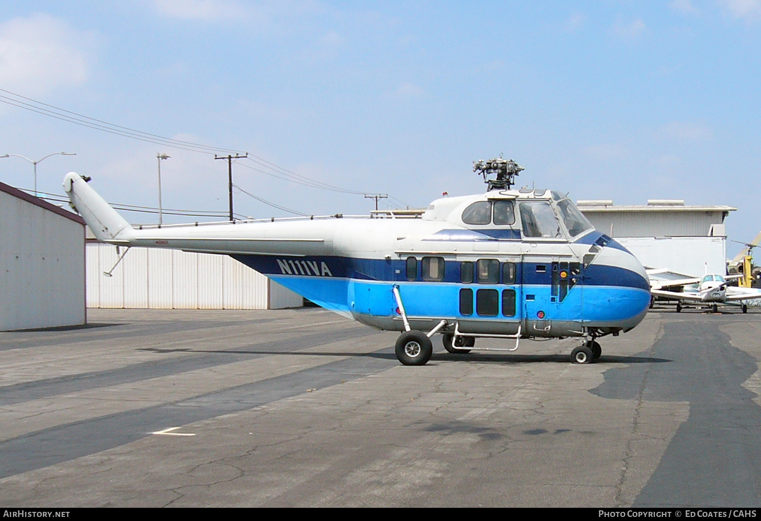 Aircraft Photo of N111VA | Sikorsky H-19D Chickasaw (S-55D) | AirHistory.net #235247