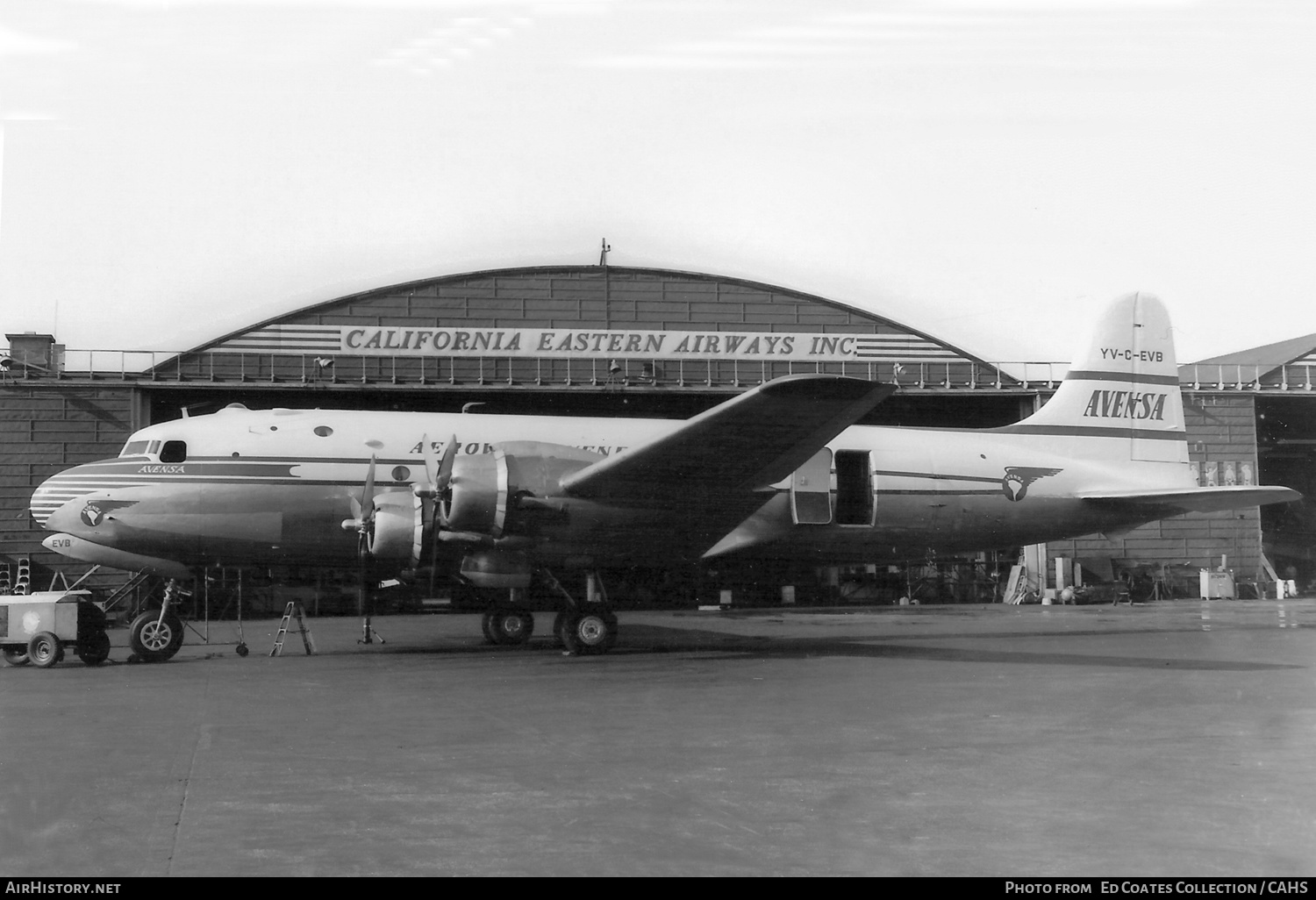 Aircraft Photo of YV-C-EVB | Douglas C-54A Skymaster | Avensa - Aerovías Venezolanas | AirHistory.net #235257