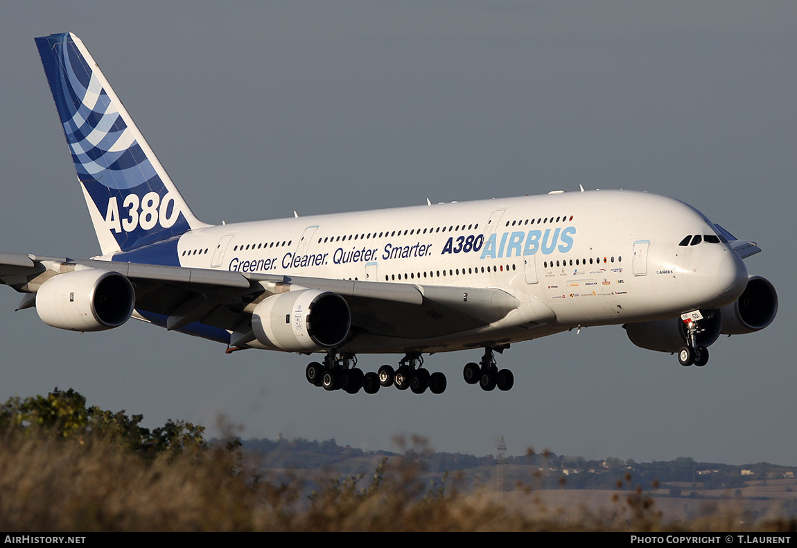 Aircraft Photo of F-WWOW | Airbus A380-841 | Airbus | AirHistory.net #235277