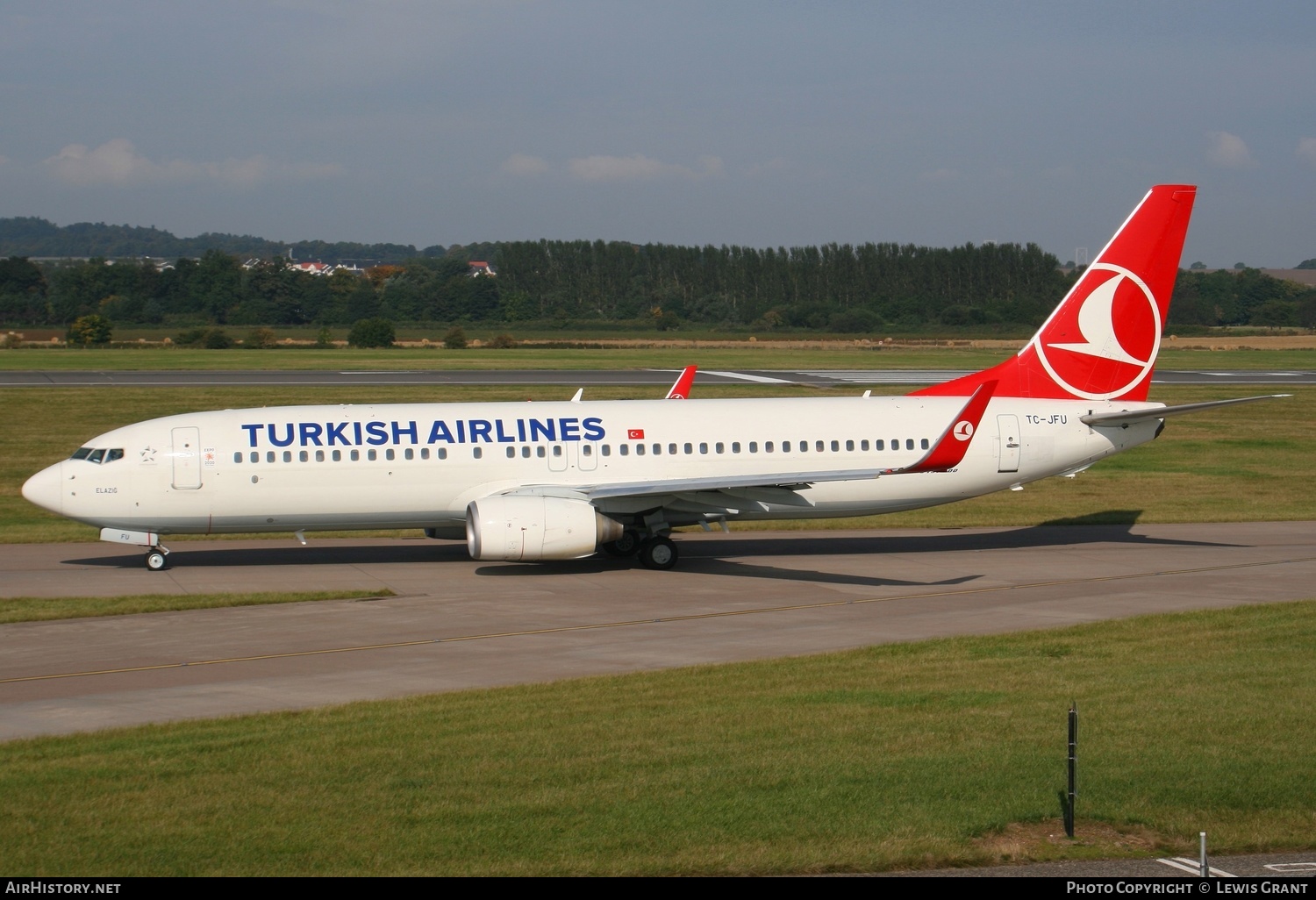 Aircraft Photo of TC-JFU | Boeing 737-8F2 | Turkish Airlines | AirHistory.net #235283
