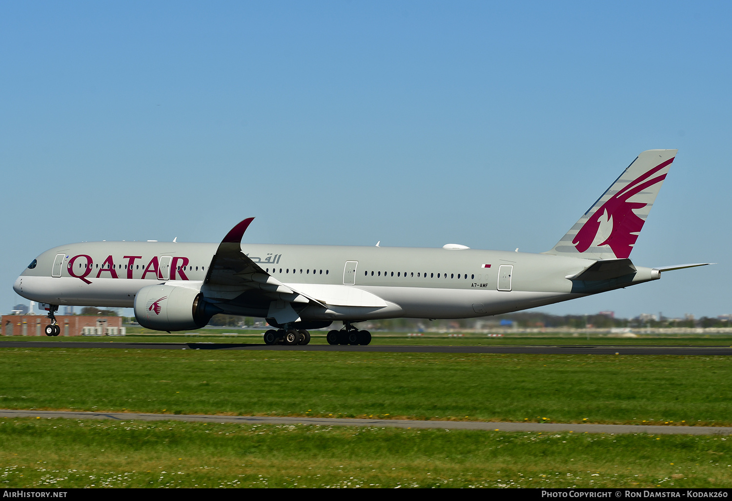 Aircraft Photo of A7-AMF | Airbus A350-941 | Qatar Airways | AirHistory.net #235287