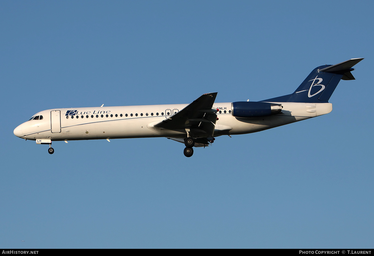 Aircraft Photo of F-GNLH | Fokker 100 (F28-0100) | Blue Line | AirHistory.net #235292