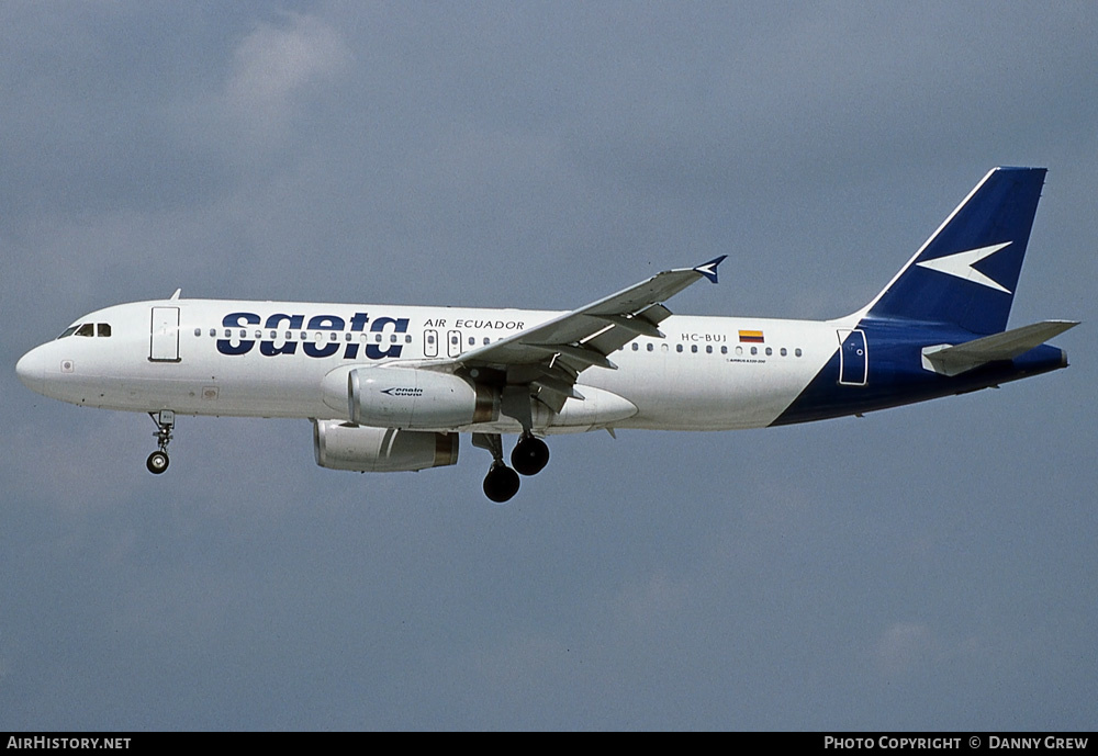 Aircraft Photo of HC-BUJ | Airbus A320-232 | SAETA | AirHistory.net #235306