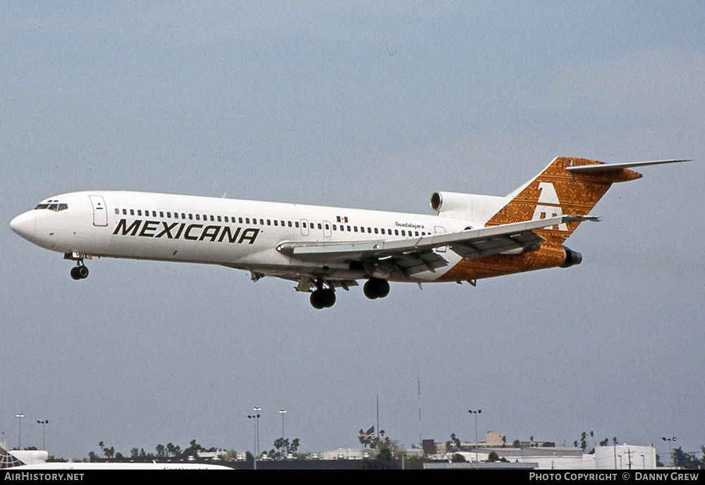 Aircraft Photo of XA-HOX | Boeing 727-264 | Mexicana | AirHistory.net #235311