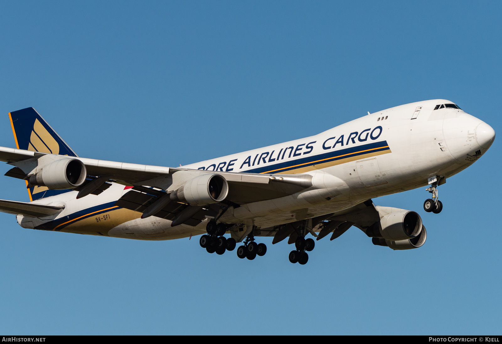 Aircraft Photo of 9V-SFI | Boeing 747-412F/SCD | Singapore Airlines Cargo | AirHistory.net #235313