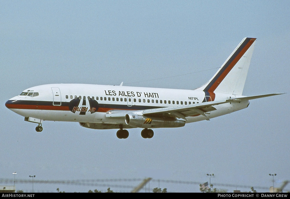 Aircraft Photo of N171PL | Boeing 737-2L9/Adv | Halisa Air - Les Ailes d'Haiti | AirHistory.net #235326