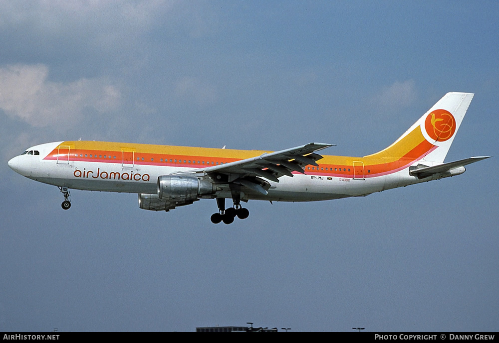 Aircraft Photo of 6Y-JMJ | Airbus A300B4-203 | Air Jamaica | AirHistory.net #235333
